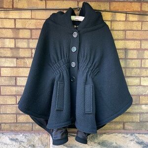 Steve Madden Cape with Oversized Hood